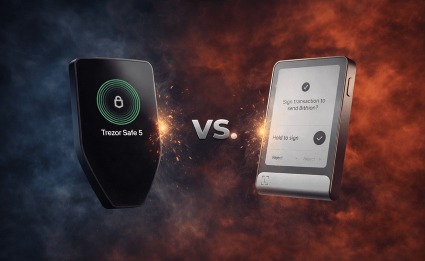Best Hardware Wallet for Crypto in 2026? Ledger Flex vs Trezor Safe 5 for Airdrop Hunters
