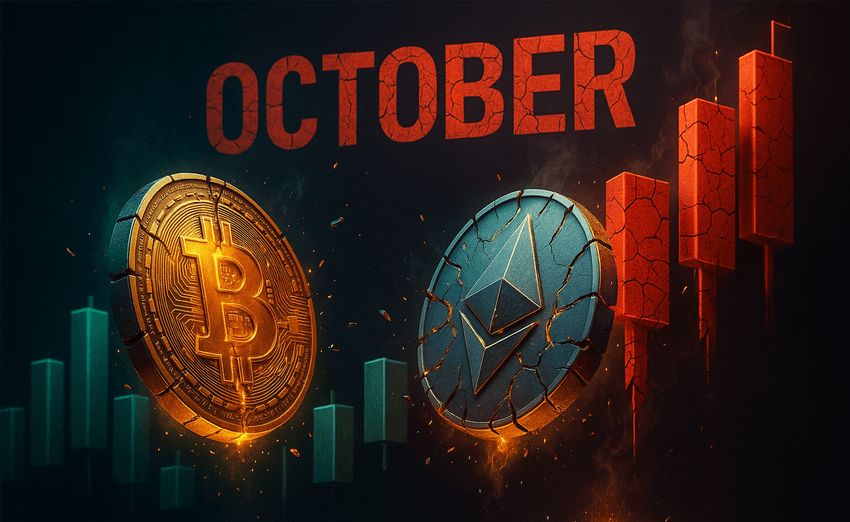 Bitcoin and Ethereum Break Uptober Streak, Ending October in the Red for First Time Since 2018