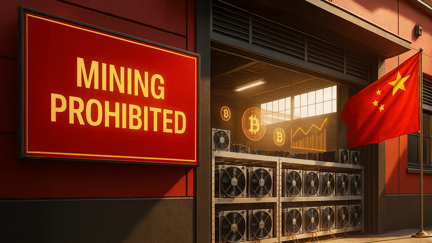 China Quietly Reclaims 14% of Bitcoin’s Hashrate Despite Official Mining Ban