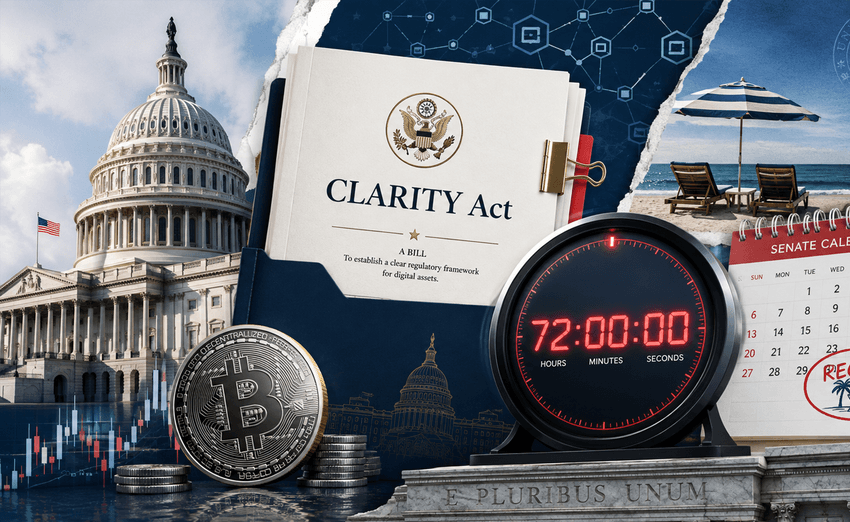 CLARITY Act Faces 72-Hour Window Before Senate Summer Recess