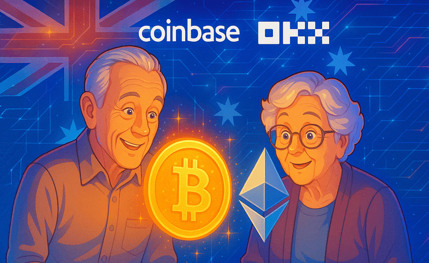 Coinbase and OKX Eye Australia’s Pension Market