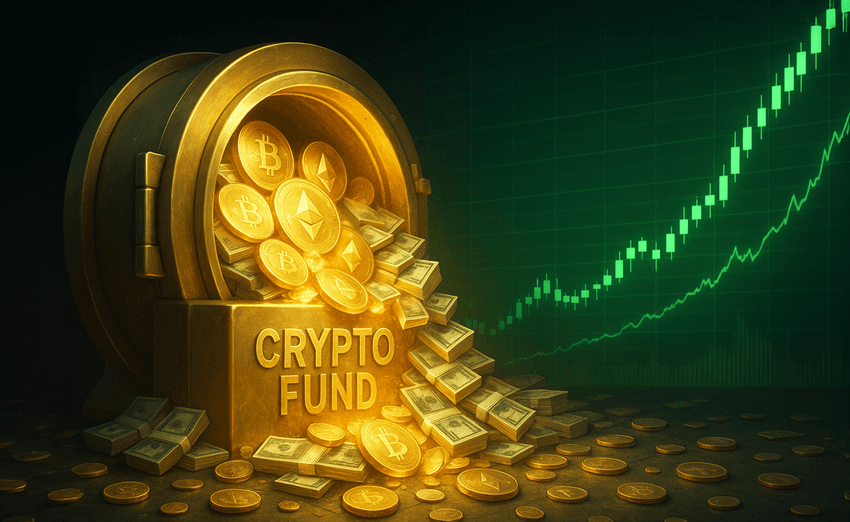 Crypto Funds Smash Records Inflows Amid U.S. Shutdown Chaos