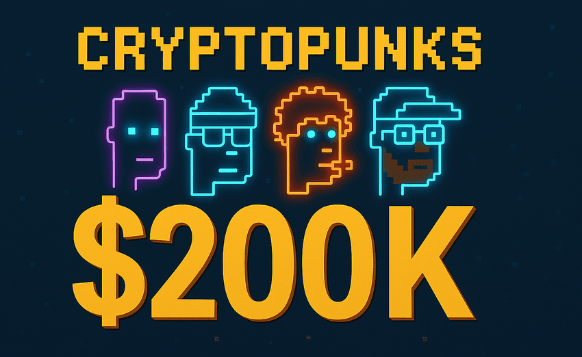 CryptoPunks Smash $200K Floor Again as NFT Market Roars Back