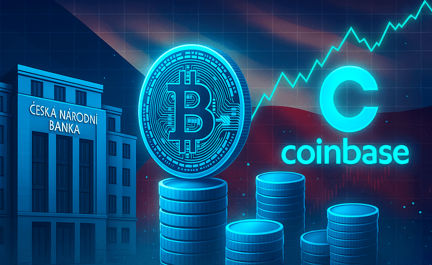Czech Central Bank Takes Crypto Leap With $18M Stake in Coinbase