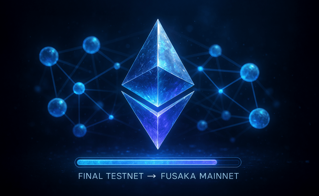 Ethereum Finalizes Fusaka Testnet Before Dec. 3 Mainnet Launch.