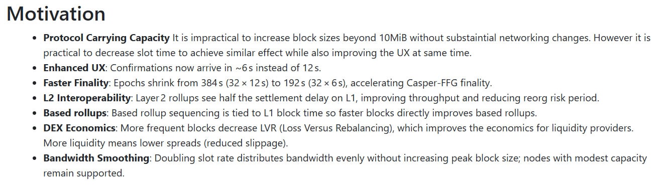 Ethereum Eyes Speed Boost with Proposal to Halve Slot Times Article Image