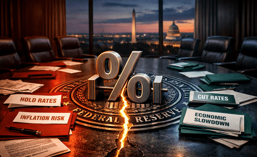 Fed Minutes Show Hawkish Rift as Rate Cuts Stall