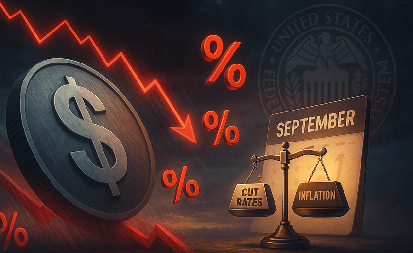 Fed Rate Cut Hopes Slip as September Outlook Weakens