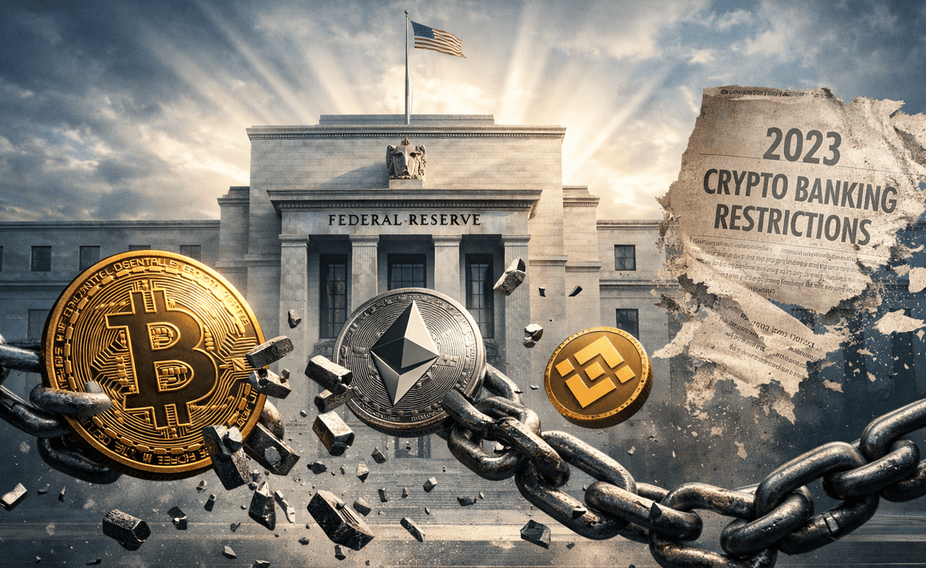 Fed Drops 2023 Crypto Banking Restrictions for Good