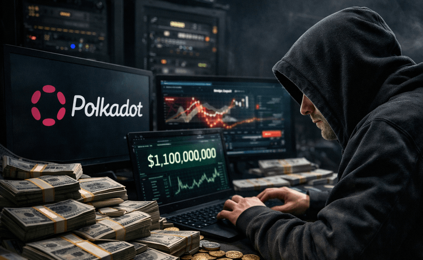 Hacker Mints $1.1B in Polkadot via Bridge Exploit