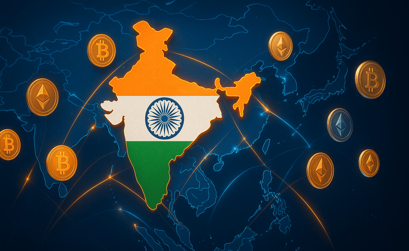 India Tops Crypto Adoption, APAC Leads Growth.