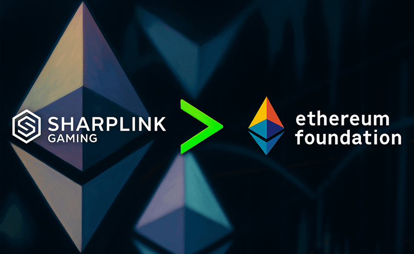 SharpLink Overtakes Ethereum Foundation as Top Corporate ETH Holder