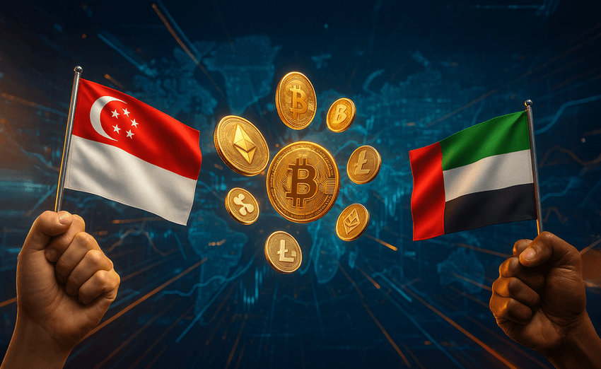 Singapore and UAE Crowned the World’s Most Crypto-Obsessed Nations