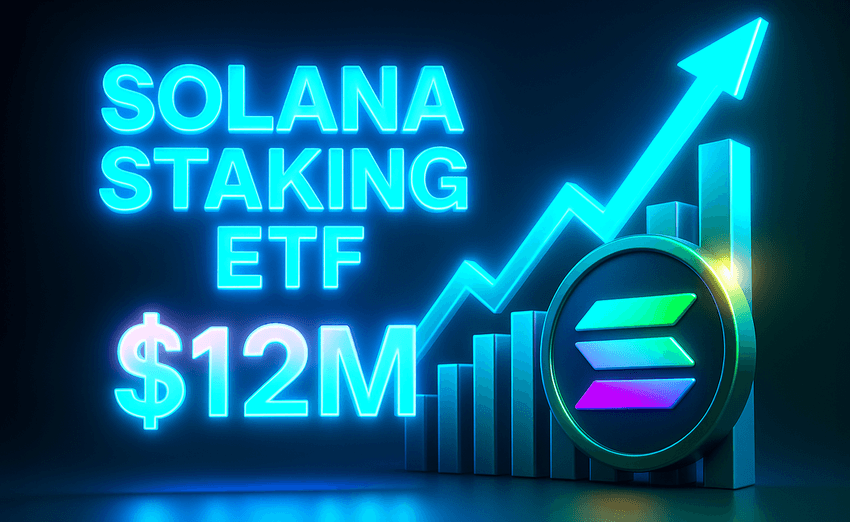 Solana Staking ETF Makes History with $12M First-Day Haul