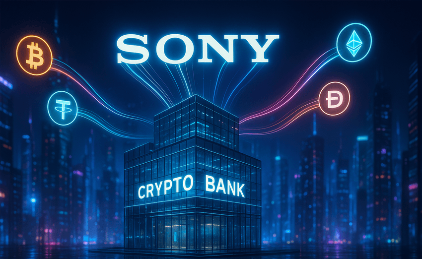 Sony Bank Files to Become a Crypto Bank