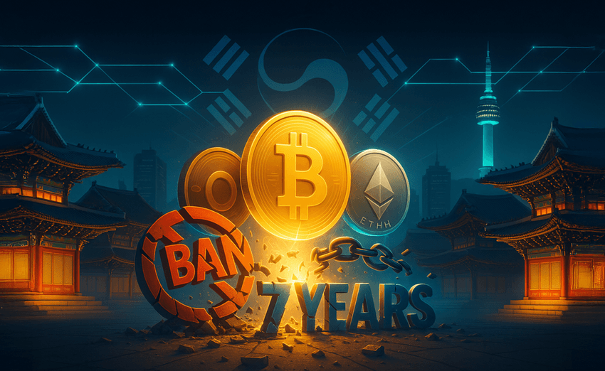 South Korea Lifts Venture Ban on Crypto Firms After Seven Years