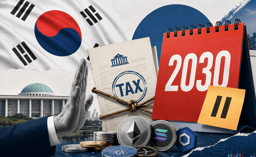 South Korea Opposition Pushes Crypto Tax Delay Until 2030