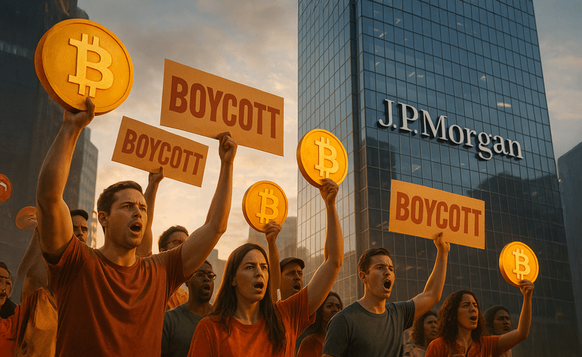 Strategy and Bitcoin Supporters Call for Boycott of JPMorgan