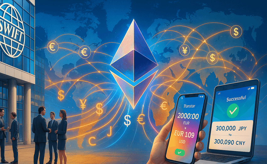 SWIFT and Banks Turn to Ethereum for Cross-Border Payments