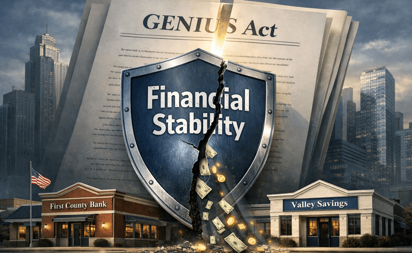 U.S. Community Banks Warn GENIUS Act Loophole Threatens Financial Stability