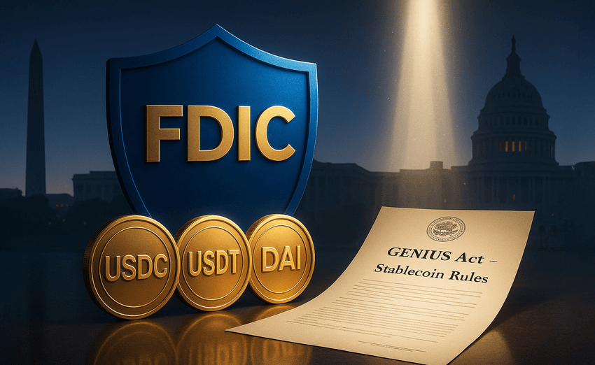 U.S. FDIC Prepares First GENIUS Act Rules for Stablecoin Issuers