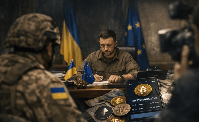 Ukraine Moves to Regulate Crypto Donations