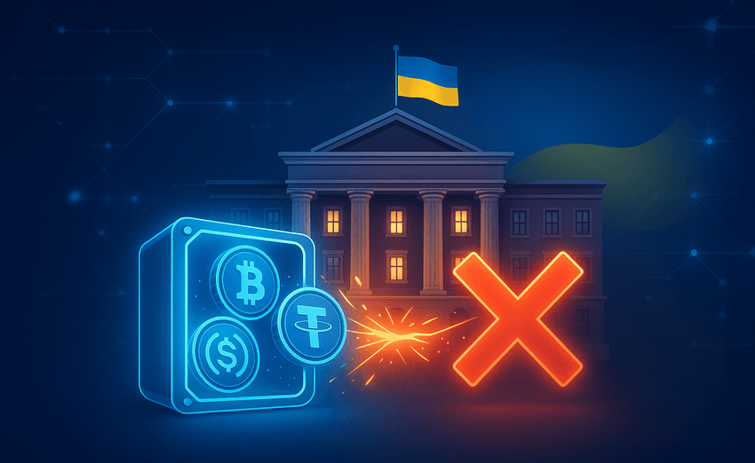 Ukraine’s Central Bank Rejects Crypto Reserve Plan