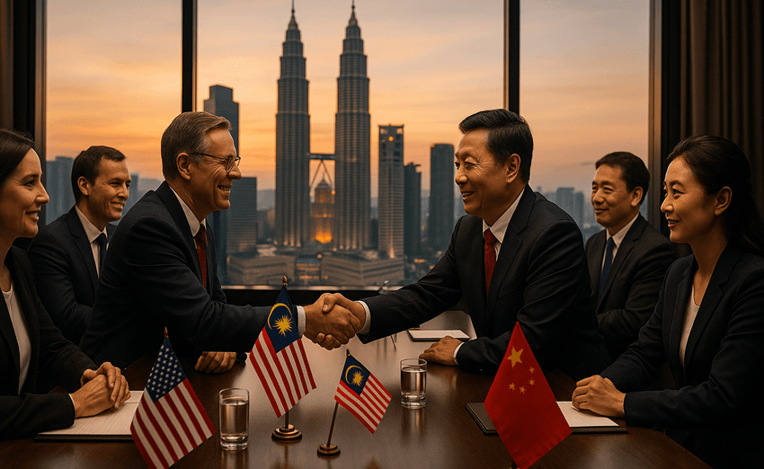 US and China Edge Toward Breakthrough in Malaysia Trade Talks