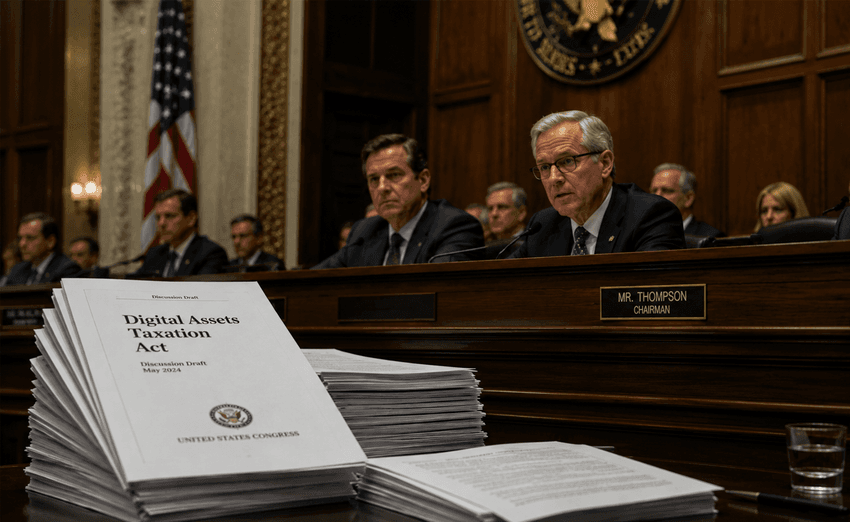 US Congress Unveils New Crypto Tax Bills