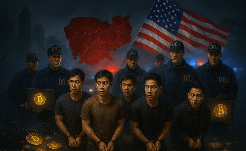 US DOJ Seizes $15B in Bitcoin from Cambodia Crime Syndicate