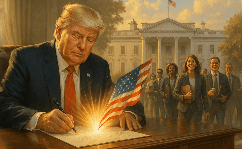 US Shutdown Ends as Trump Signs Funding Bill