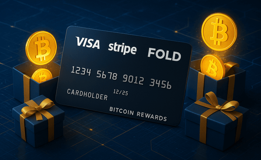 Visa, Stripe, and Fold Unveil Bitcoin Rewards Credit Card